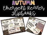 Autumn Emergent Reader Flipbooks