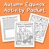 Autumn Equinox Activities and Printables Packet | Fall Sea