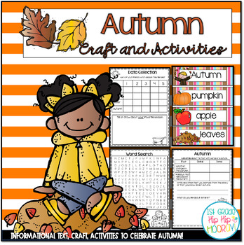 Preview of Autumn Activities with Informational Text, Literacy Activities and Craft!