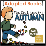 Autumn / Fall Adapted Book [Level 1 and Level 2] | Book ab