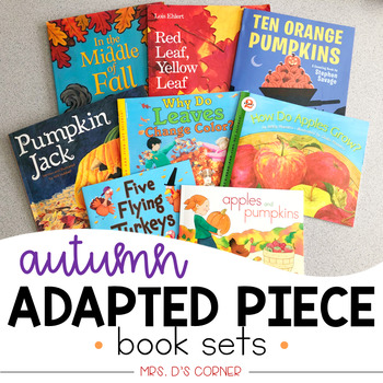 March Adapted Piece Book Set [12 book sets included!] by Mrs Ds Corner