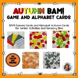 Autumn Fall Alphabet Cards and BAM! Card Game- Print and Go!