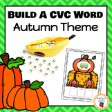 Autumn/Fall Build A CVC Word Cards