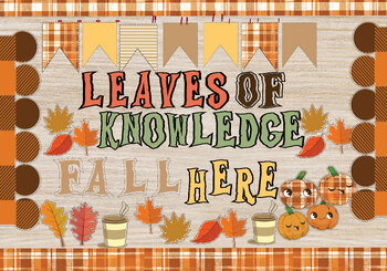 Preview of Autumn Fall Bulletin Boards|Cool Fall Saying Classroom Autum Decoration for Kids