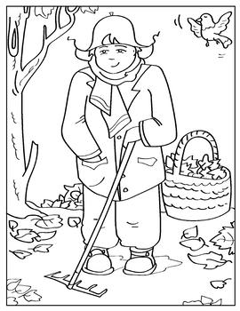 Autumn / Fall Coloring Pages by Teacher By Heart | TPT