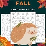 Printable Fall Winter Coloring Sheets pages - Fun Septembe