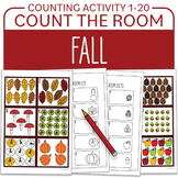 Autumn Fall Count The Room 1-20 One to one correspondence 