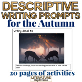 Descriptive Writing tasks for fall or Autumn