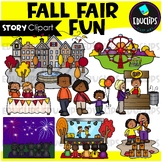Autumn/Fall Fair Fun - Short Story Clip Art Set {Educlips 