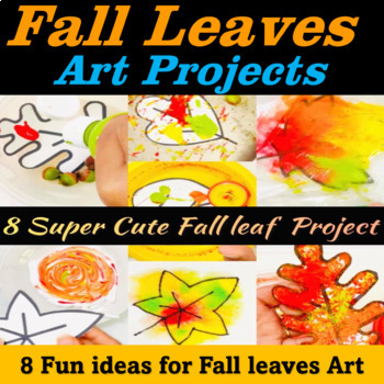 Preview of Autumn / Fall Leaf Art and Craft Project / STEM Activities | Process Art - FREE