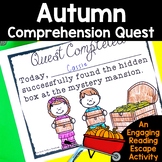 Autumn Fall Non-Fiction Passages Reading Comprehension Esc