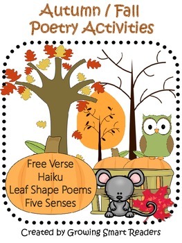 Preview of Autumn-Fall Poetry: Reading and Writing Activities
