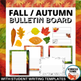 Printable Fall Bulletin Board Kit, Autumn Classroom Displa