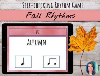 Preview of Autumn / Fall Self-Checking (Boom) Digital Rhythm Game