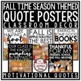 Autumn Fall Theme Classroom Decor Bulletin Board Motivatio