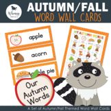 Autumn/Fall Word Wall Cards