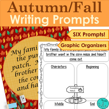 Autumn/Fall Writing Prompts by Life with 5 Boys | TpT