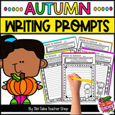 Autumn Fall Writing Prompts Activity - Kindergarten