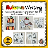 Autumn/Fall Writing and Art Pages- No color ink need-Print