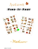 Autumn "Find-It-Fast!"(Spot-It/ Dobble)- Medium