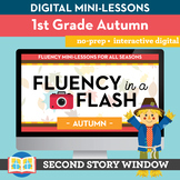 Autumn Fluency in a Flash 1st Grade • Digital Fluency Mini