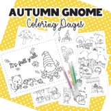 Autumn Gnomes Coloring Pages | Printable Coloring Book