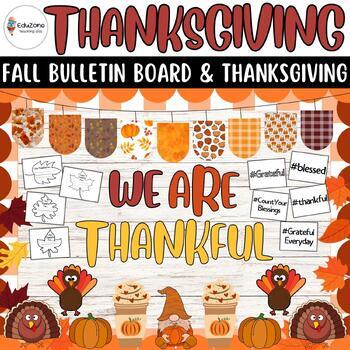 Preview of Autumn Gratitude: Harvest Bulletin Board and Thanksgiving Door Decor Craft