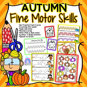 Preview of Autumn Harvest Fine Motor Skills Pack