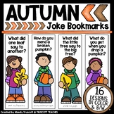 Autumn Joke Bookmarks | Fall Joke Bookmarks| Thanksgiving Joke