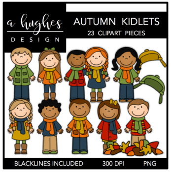 Preview of Autumn Kids Clipart
