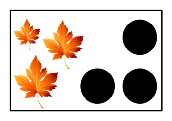 Preview of Autumn Leaf Flash Cards