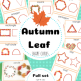 Autumn Leaf Shape Cards