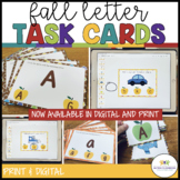 Fall Beginning Sounds Letter Matching Uppercase and Lowerc
