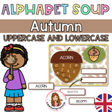 Autumn Letter Recognition. Alphabet soup. Literacy centers