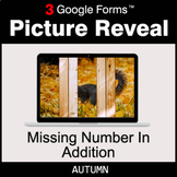 Autumn: Missing Number In Addition - Google Forms Math Game | Distance ...
