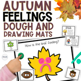 Autumn Naming Feelings Dough and Drawing Fall SEL Activity
