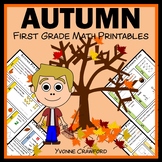 Autumn No Prep Math 1st Grade | Math Enrichment | Math Rev