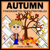 Autumn No Prep Math Kindergarten | Math Enrichment | Math 