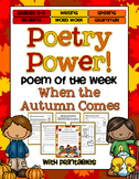 Poem of the Week: Autumn Poetry Power!