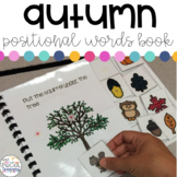 Autumn Positional Words Book