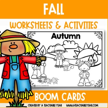 Preview of Autumn Activities and Worksheets | Great for ESL Students