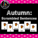 FREE Autumn Scrambled Sentences