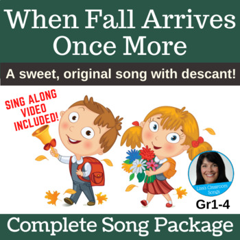 Preview of Autumn Song & Activity | Fall | Includes mp3s, Music, Lessons, SMART & Video
