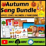 Autumn Song Bundle: Apples, Leaves, Halloween, Thanksgivin