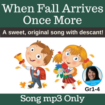 Preview of Autumn Song | Fall Song | Original Song mp3 Only