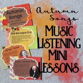 Autumn Songs Music Listening