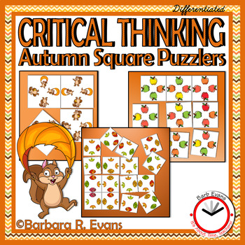 critical thinking puzzles autumn activity brain teasers