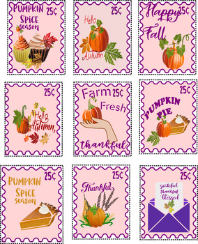 Preview of Autumn Stamps