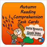 Autumn Task Cards and Google Slides