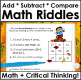 Add & Subtract Two Digit Numbers - Fall Math Enrichment Ri